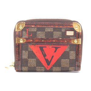 Louis Vuitton Zippy Coin Purse Damier Trunk Time